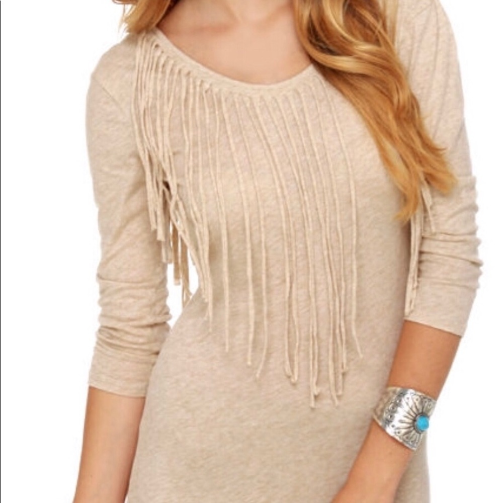 RVCA Marquee Moon Fringe Dress